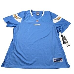 Los Angeles Chargers Jersey Womens XL Blue NFL Football NFL Pro Line Blank
